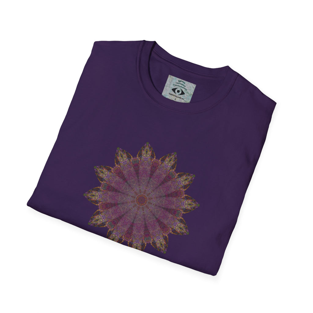 Unisex Softstyle T-Shirt - Love Light Mandalas No.6