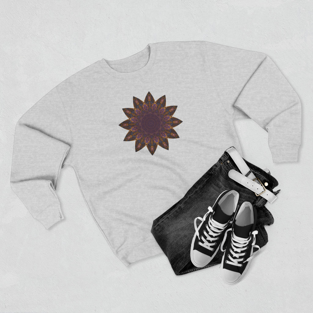 Unisex Crewneck Sweatshirt - Love Light Mandalas No.1