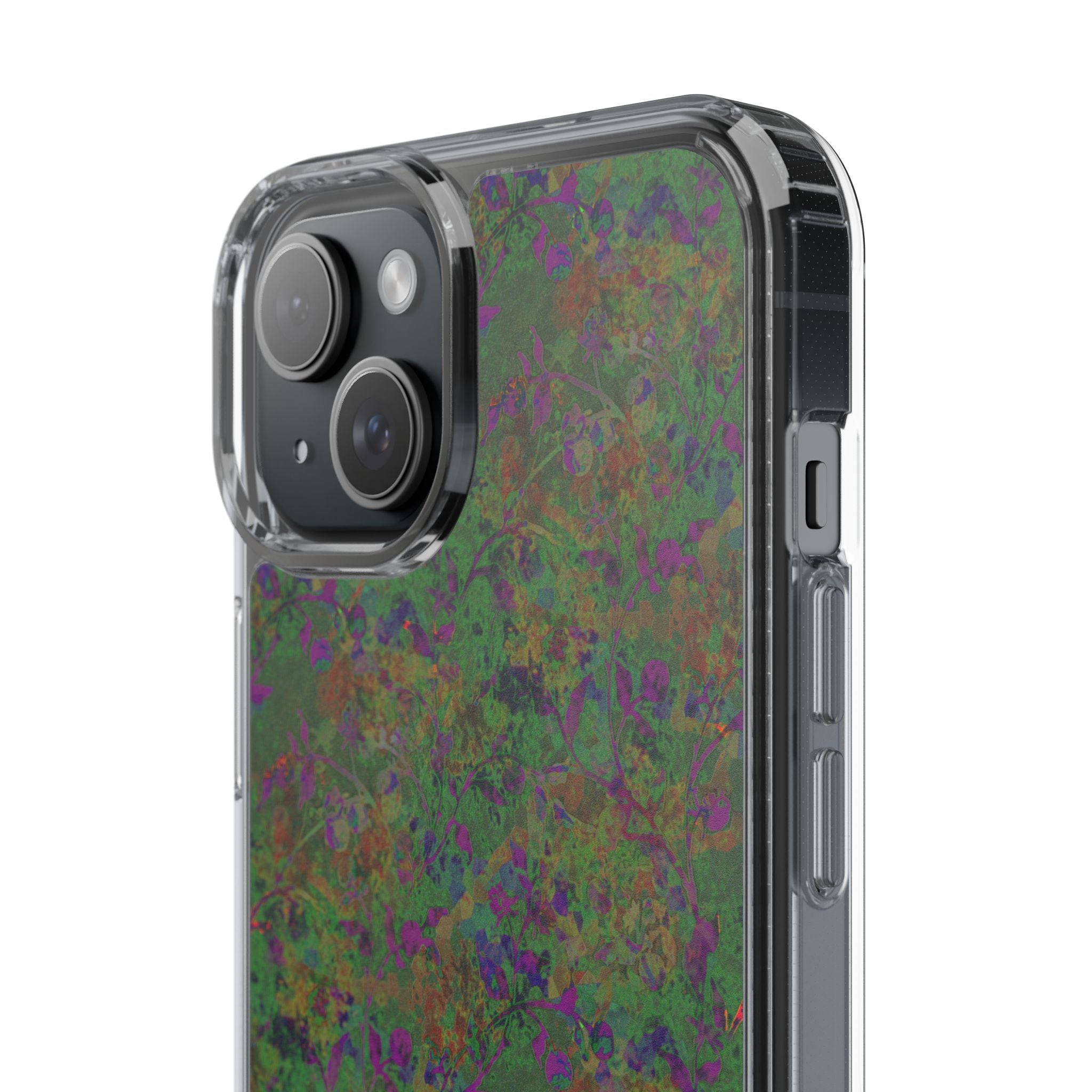 iPhone 15 Clear Case – Hidden Weave Series V3 No.24