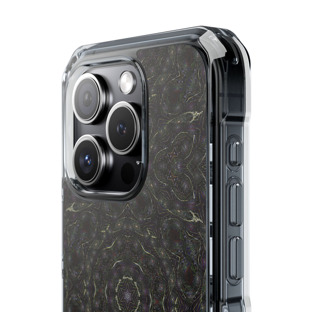 iPhone 15 Magnetic Clear Impact Case - P5 Kaleidoscopic No.18