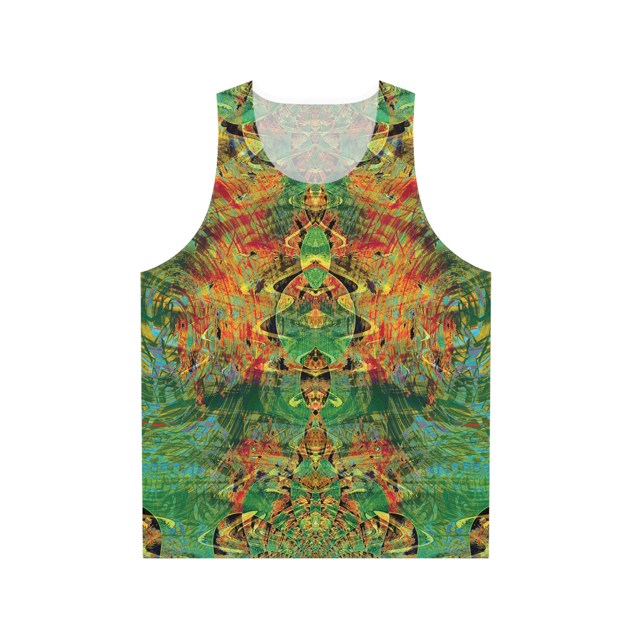 Unisex Tank Top - Love Light Fractals No.3