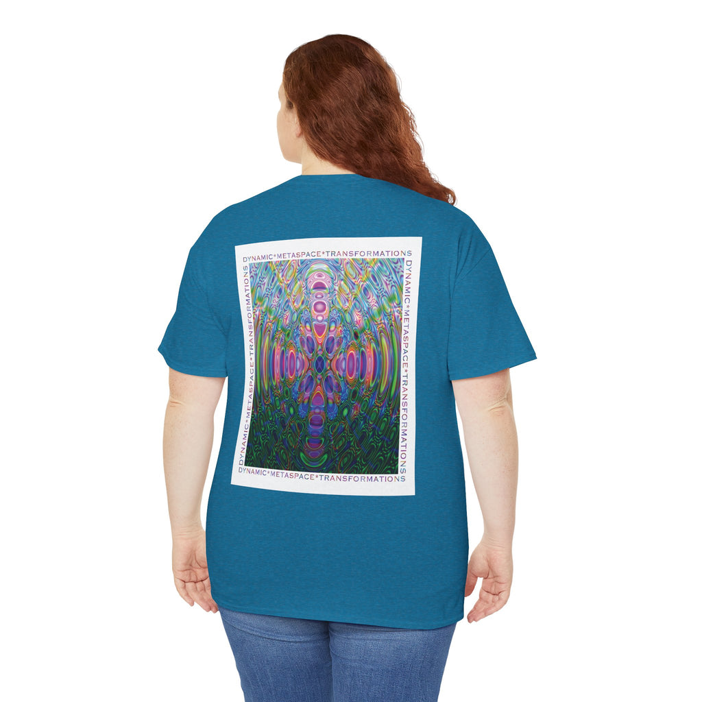 Unisex Heavy Cotton Tee (Back) - DMT Seer No.2