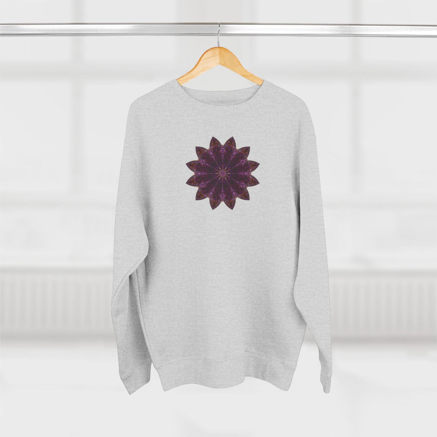 Unisex Crewneck Sweatshirt - Love Light Mandalas No.15