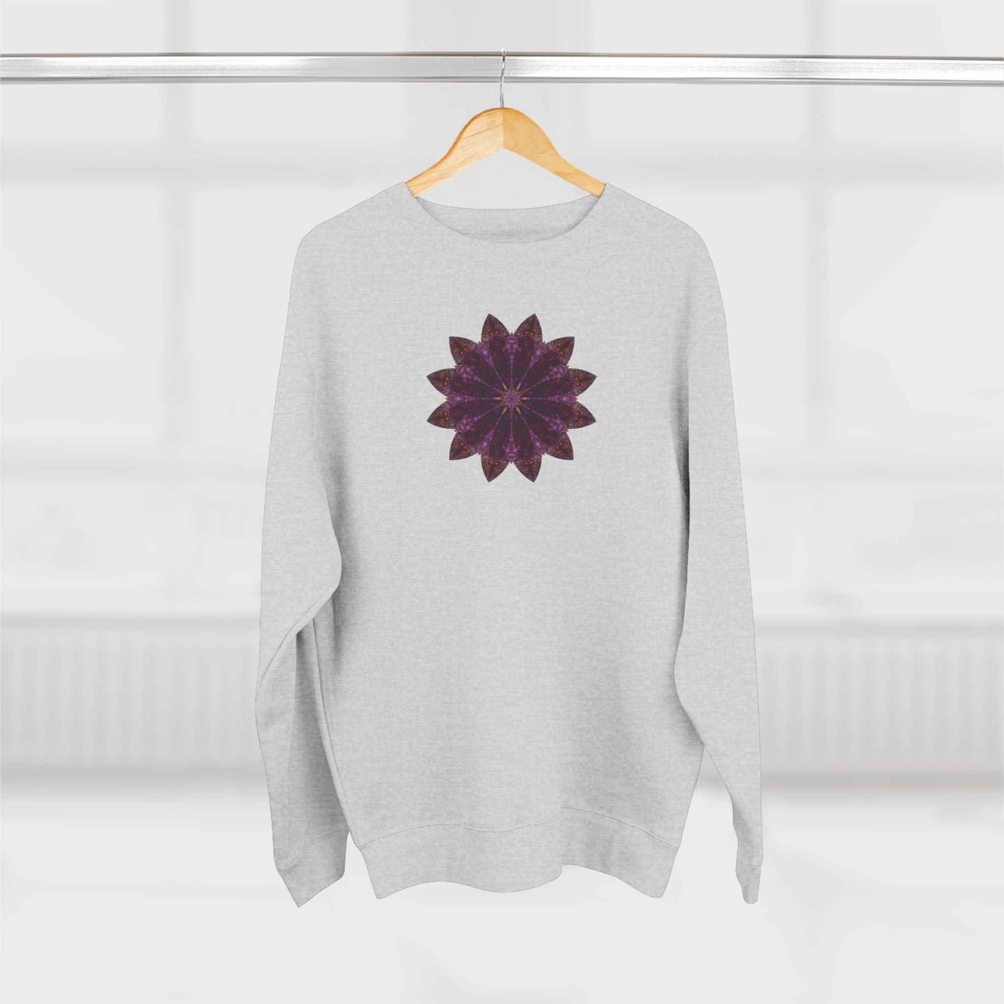 Unisex Crewneck Sweatshirt - Love Light Mandalas No.15