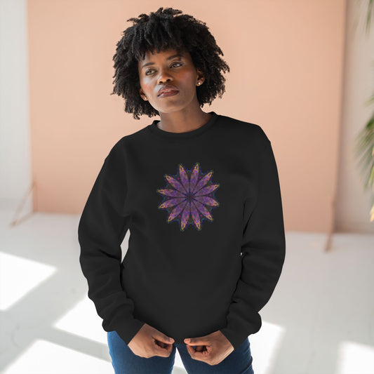Unisex Crewneck Sweatshirt - Love Light Mandalas No.24