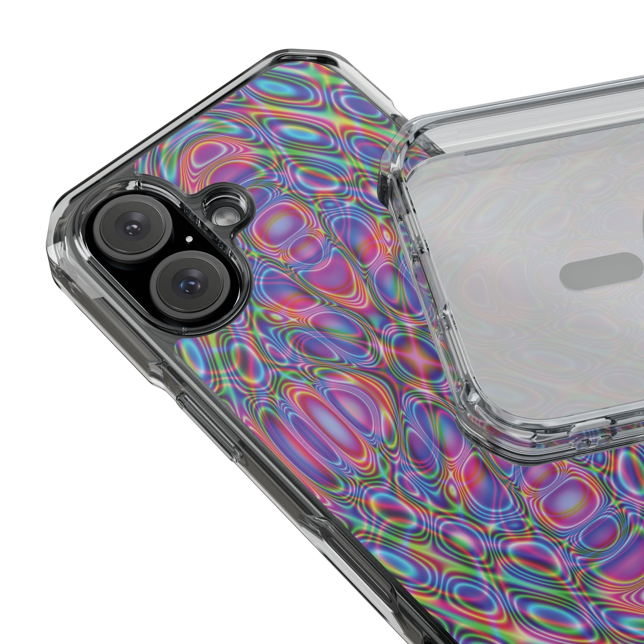 iPhone 16 Magnetic Clear Impact Case - DMT Seer No.1