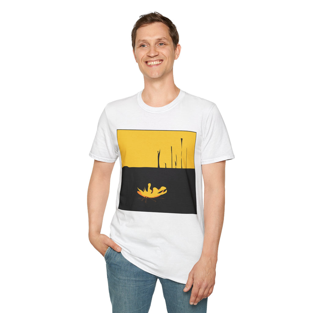 Unisex Softstyle T-Shirt - The Traveller Series (Fire)
