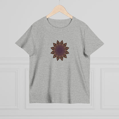 Women’s Maple Tee - Love Light Mandalas No.1