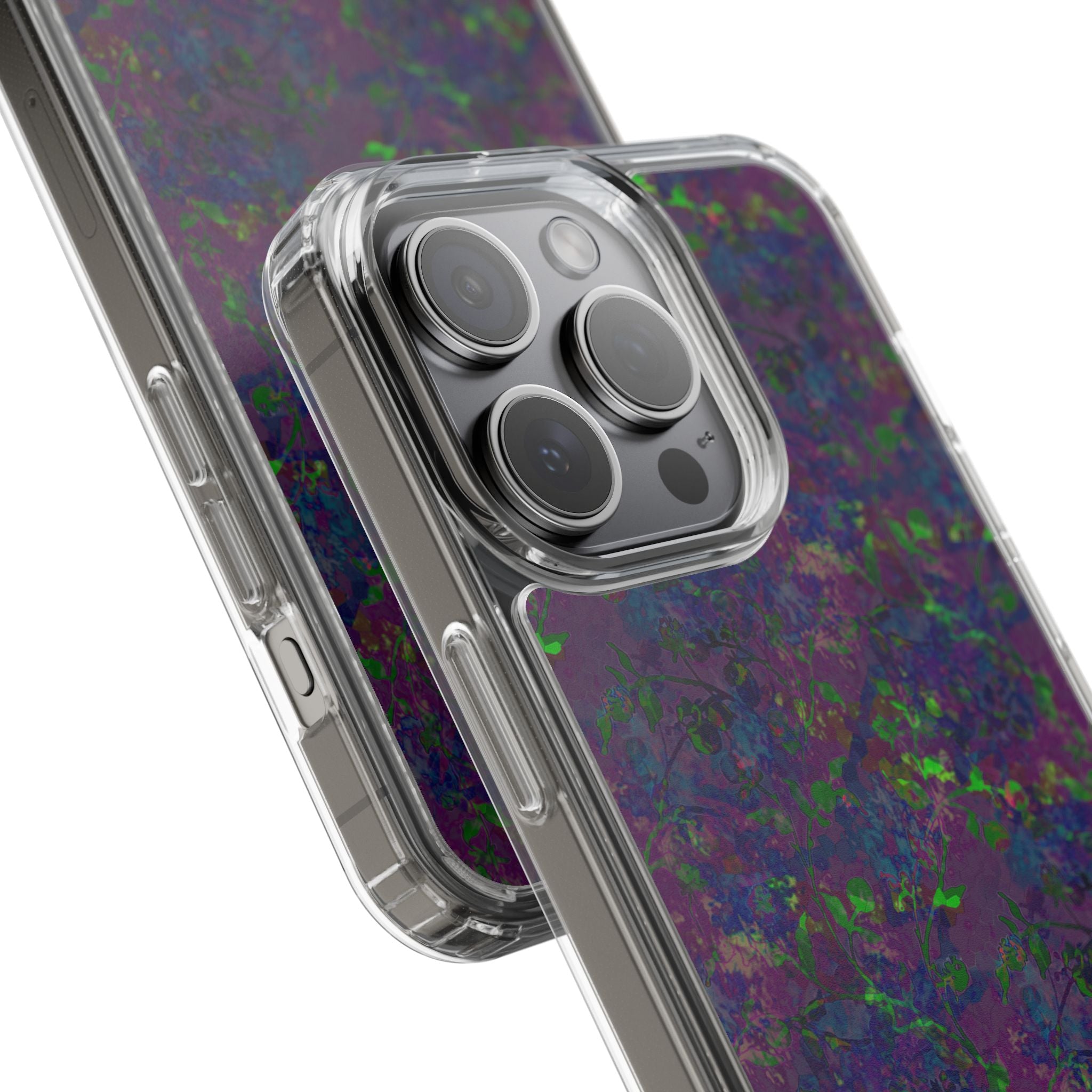 iPhone 15 Clear Case – Hidden Weave Series V3 No.23