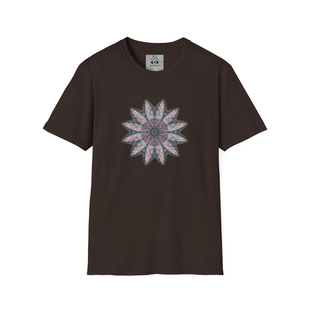 Unisex Softstyle T-Shirt - Love Light Mandalas No.21