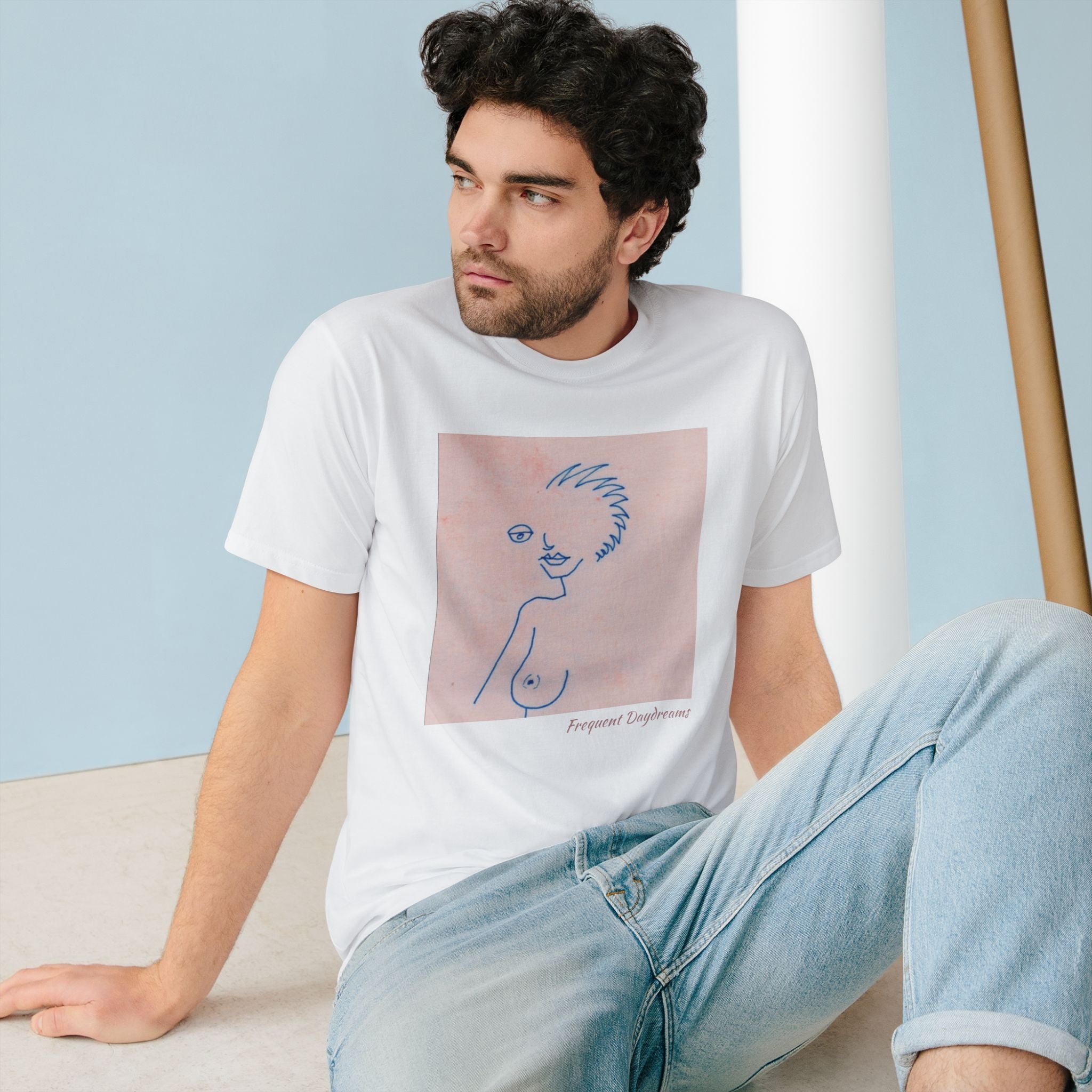 Organic Staple T-shirt - Frequent Daydreams Sketch No.46