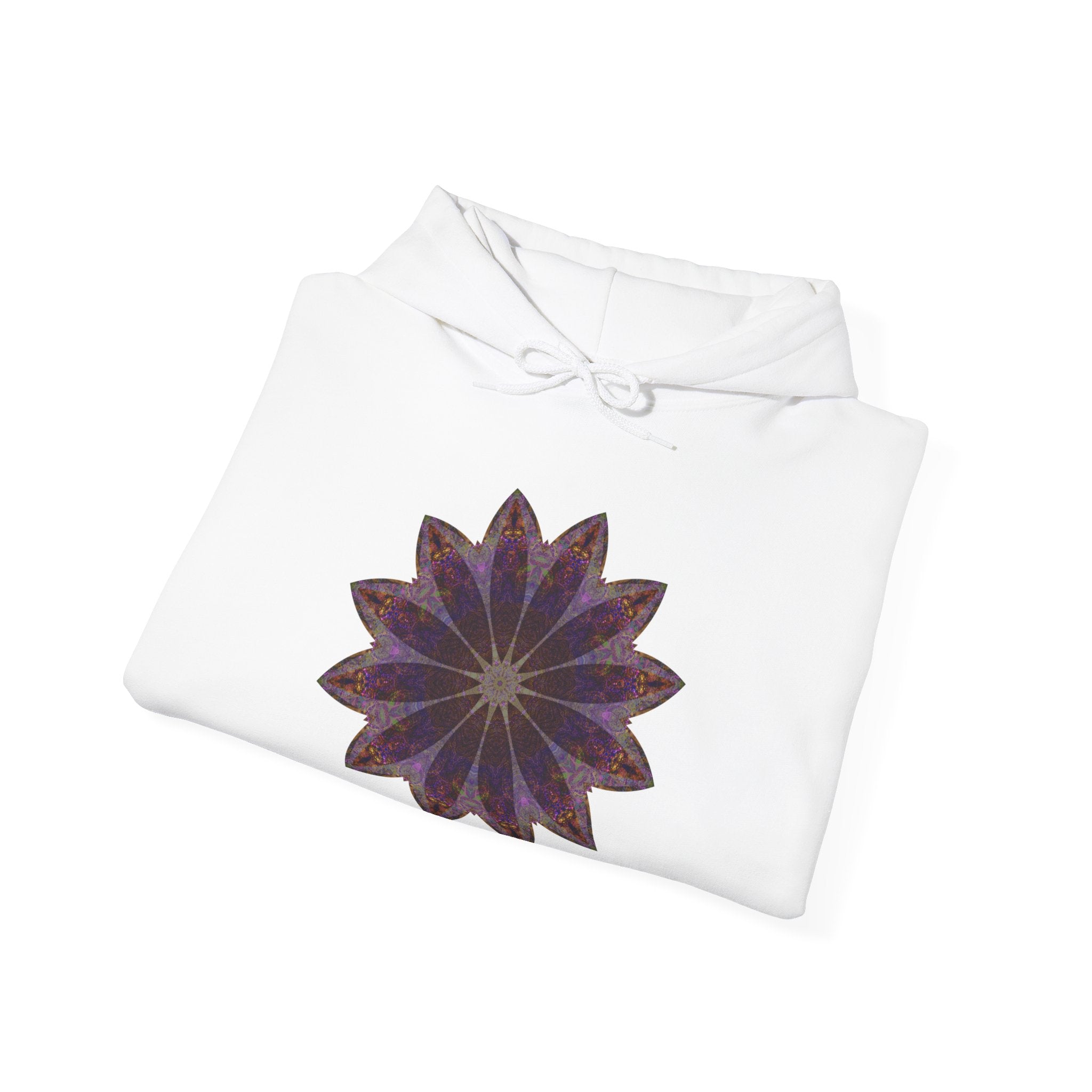 Unisex Heavy Blend™ Hooded Sweatshirt - Love Light Mandalas No.11
