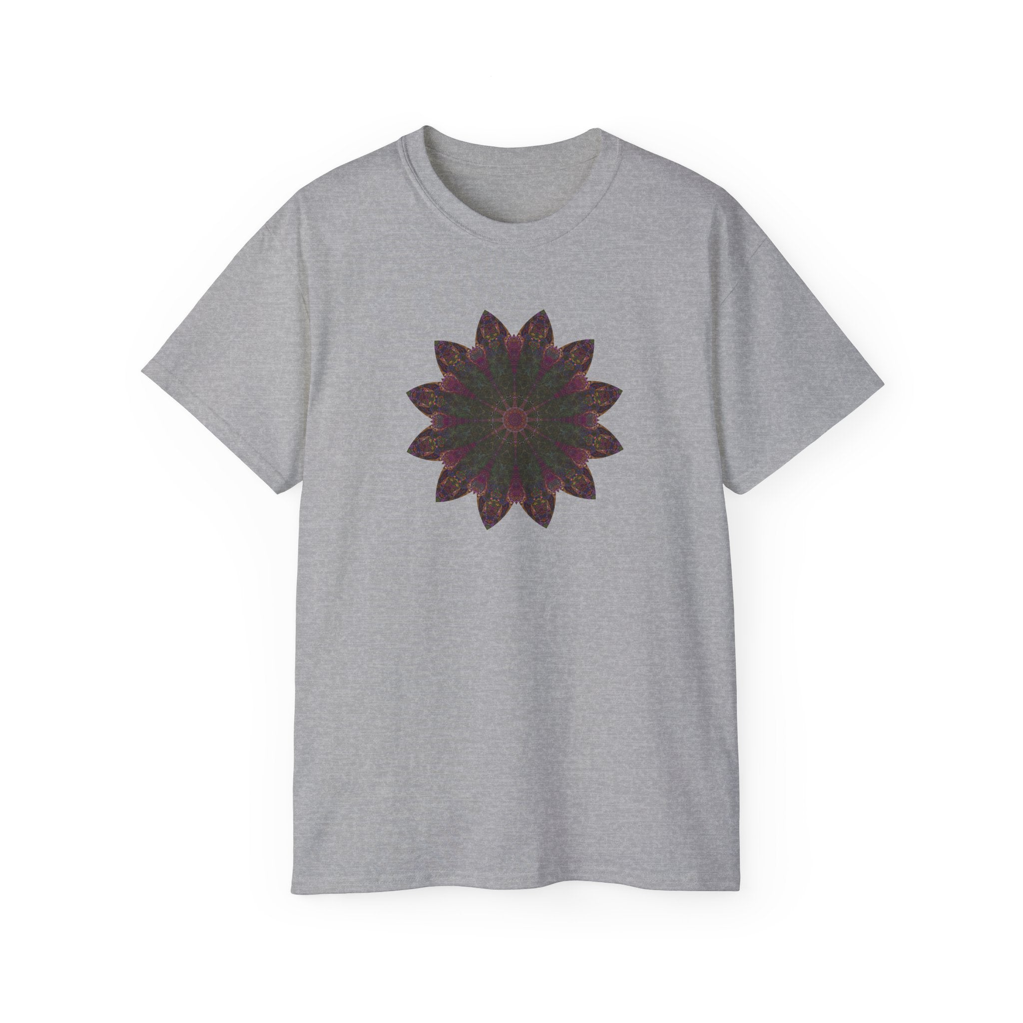 Unisex Ultra Cotton Tee - Love Light Mandalas No.7