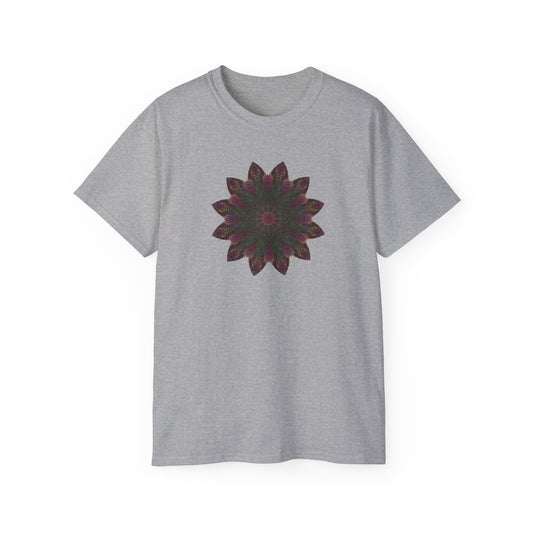 Unisex Ultra Cotton Tee - Love Light Mandalas No.7