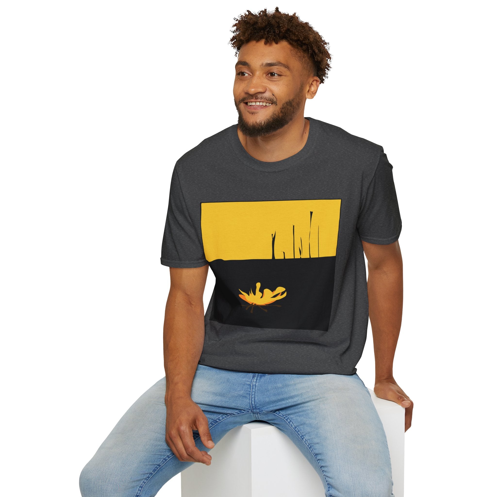 Unisex Softstyle T-Shirt - The Traveller Series (Fire)