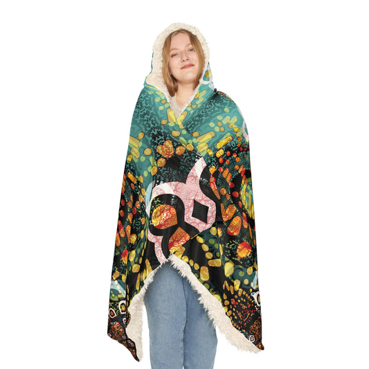 Snuggle Blanket - Psychedelic QR No.1