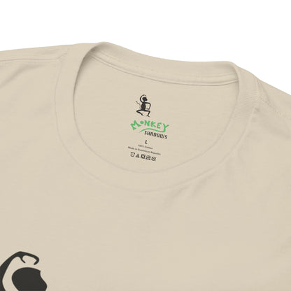 Unisex Heavy Cotton Tee - Monkey Shadows