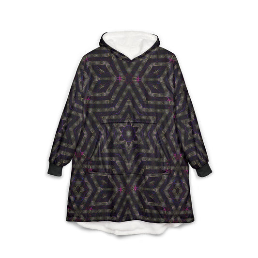 Unisex Hooded Blanket - Kaleidoscope P5 No. 14