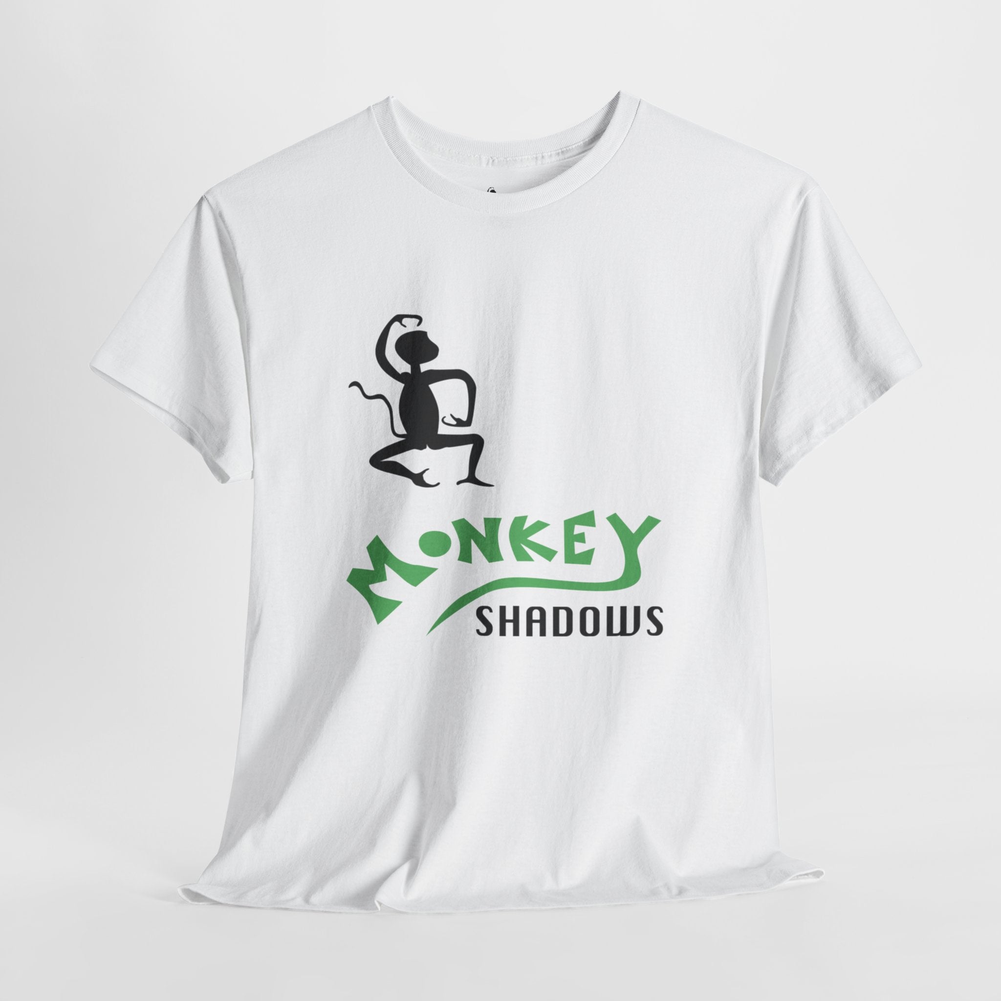 Unisex Heavy Cotton Tee - Monkey Shadows