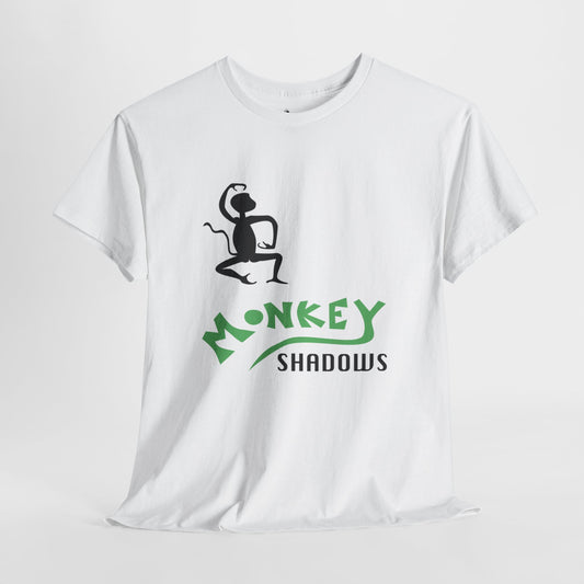Unisex Heavy Cotton Tee - Monkey Shadows