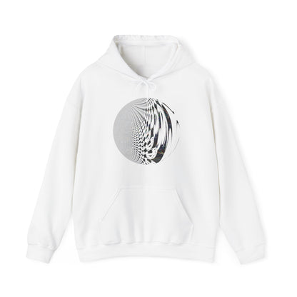 Unisex Heavy Blend™ Hooded Sweatshirt - Fractal Moon No.2