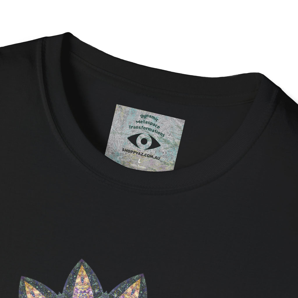 Unisex Softstyle T-Shirt - Love Light Mandalas No.21