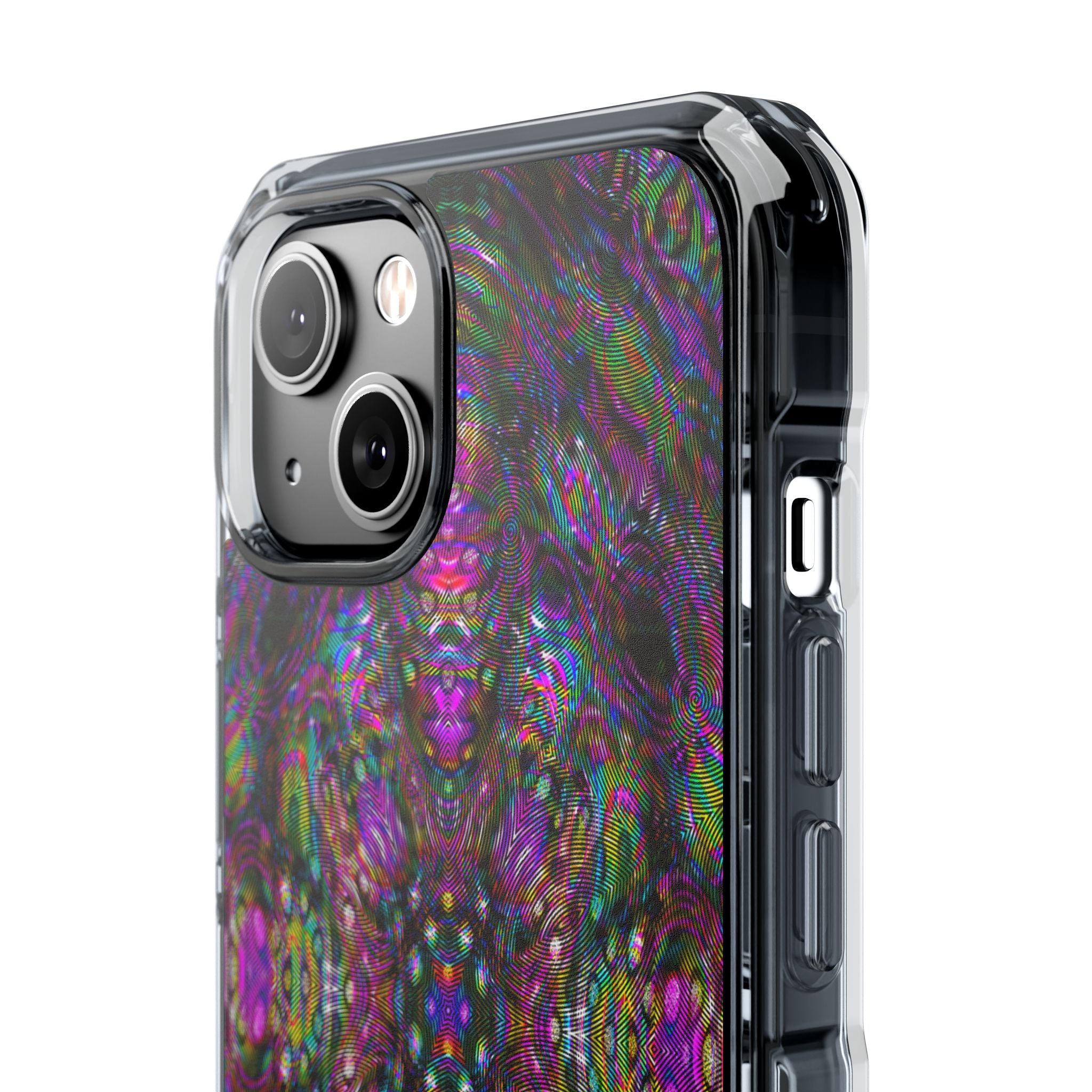 iPhone 14 Magnetic Clear Impact Case - DMT Scribe Tiles No.5