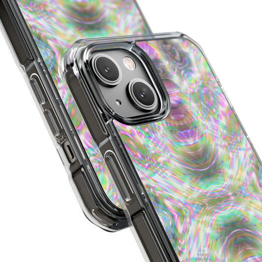 iPhone 14 Magnetic Clear Impact Case - DMT Scribe Tiles No.7
