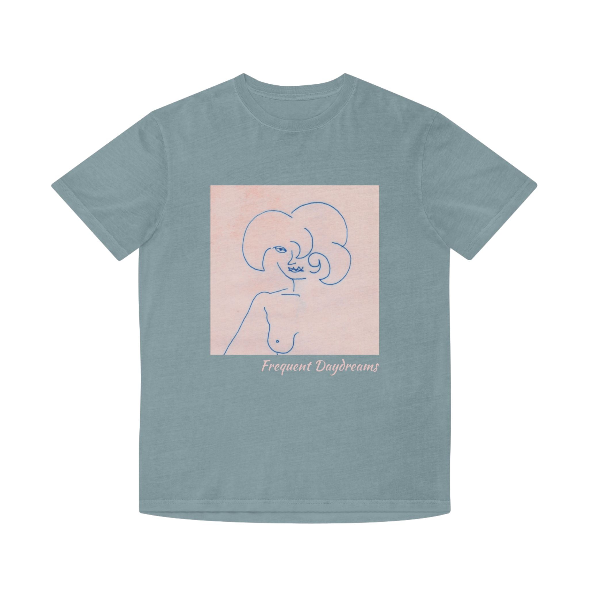 Unisex Faded Shirt - Frequent Daydreams Sketch No.45