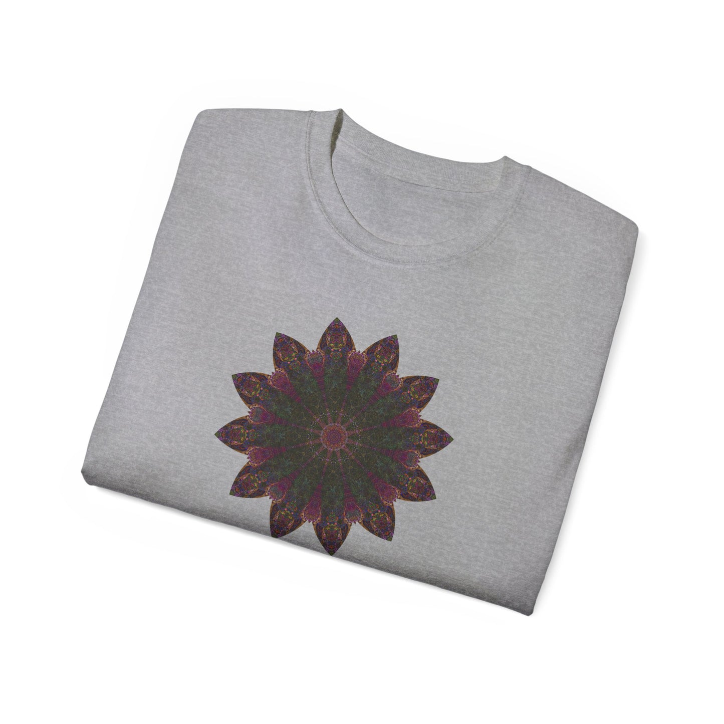 Unisex Ultra Cotton Tee - Love Light Mandalas No.7