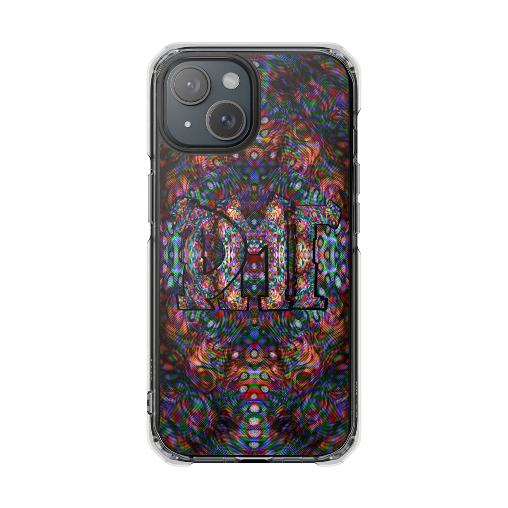 iPhone 15 Magnetic Clear Impact Case - DMT Scribe No.S1T1