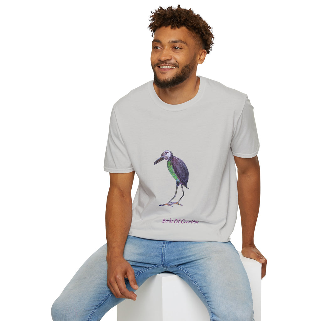 Unisex Softstyle T-Shirt - Birds Of Creation No.2