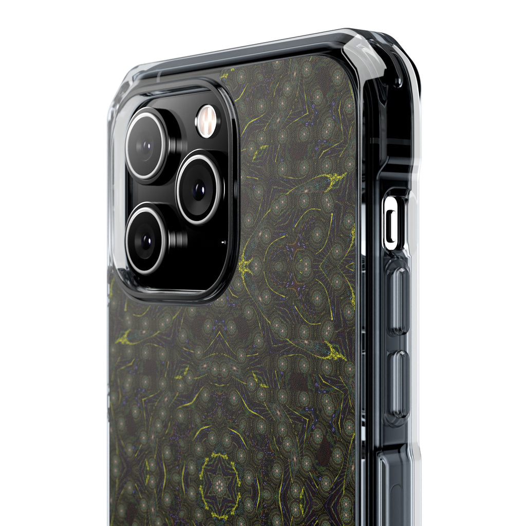 iPhone 14 Magnetic Clear Impact Case - P5 Kaleidoscopic No.2