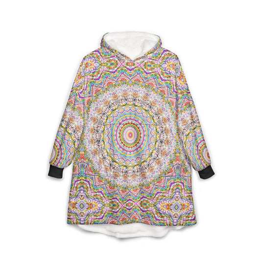Unisex Hooded Blanket - DMT Seer No. 9