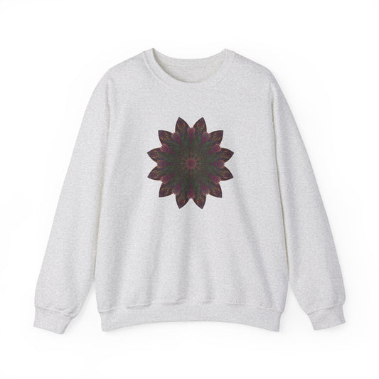 Unisex Heavy Blend™ Crewneck Sweatshirt - Love Light Mandalas No.7