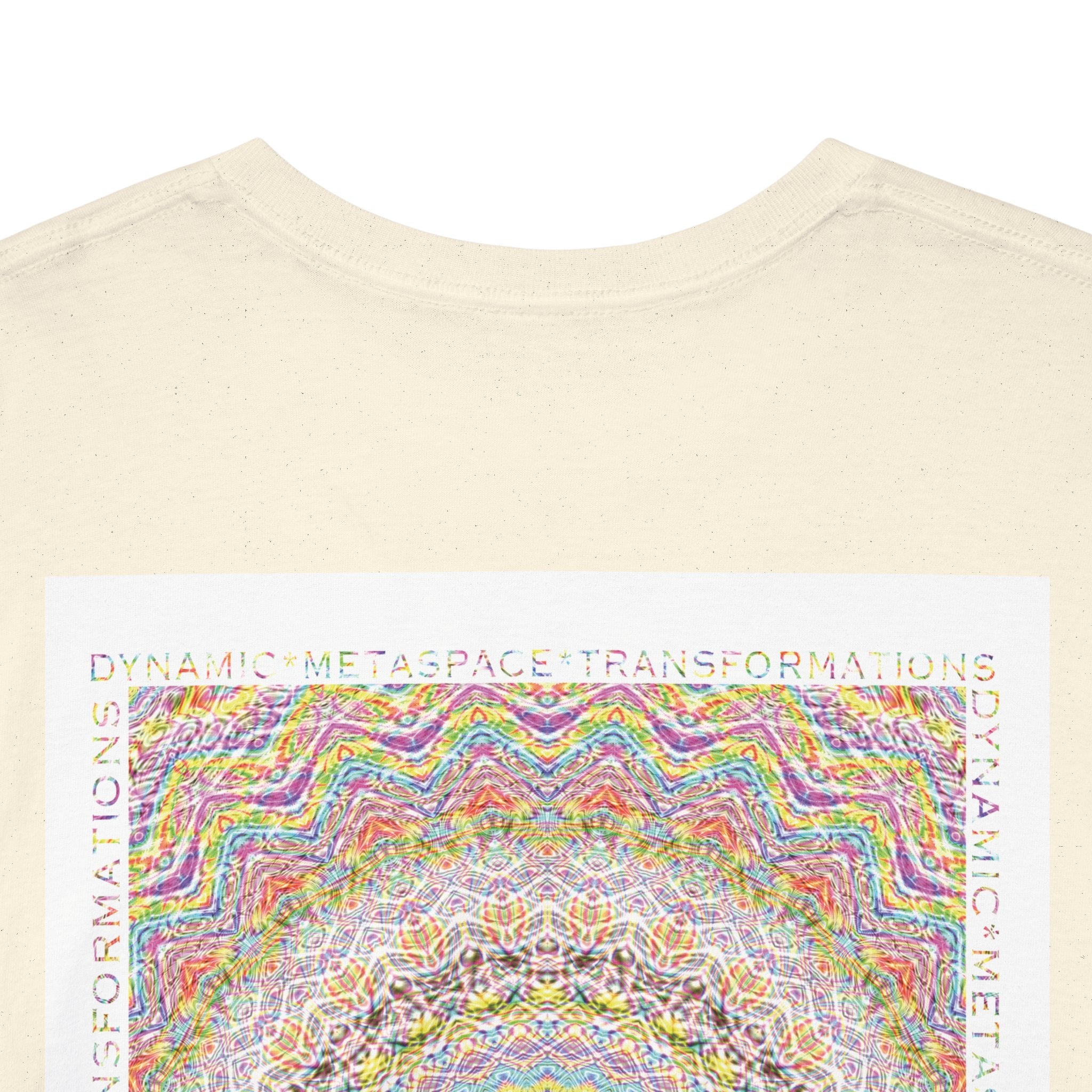 Unisex Heavy Cotton Tee (Back) - DMT Seer No.11