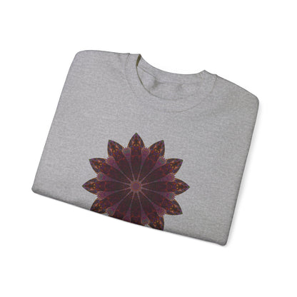 Unisex Heavy Blend™ Crewneck Sweatshirt - Love Light Mandalas No.5