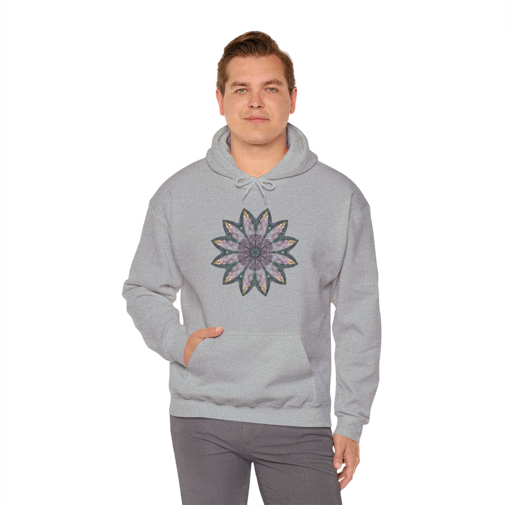 Unisex Heavy Blend™ Hooded Sweatshirt - Love Light Mandalas No.21
