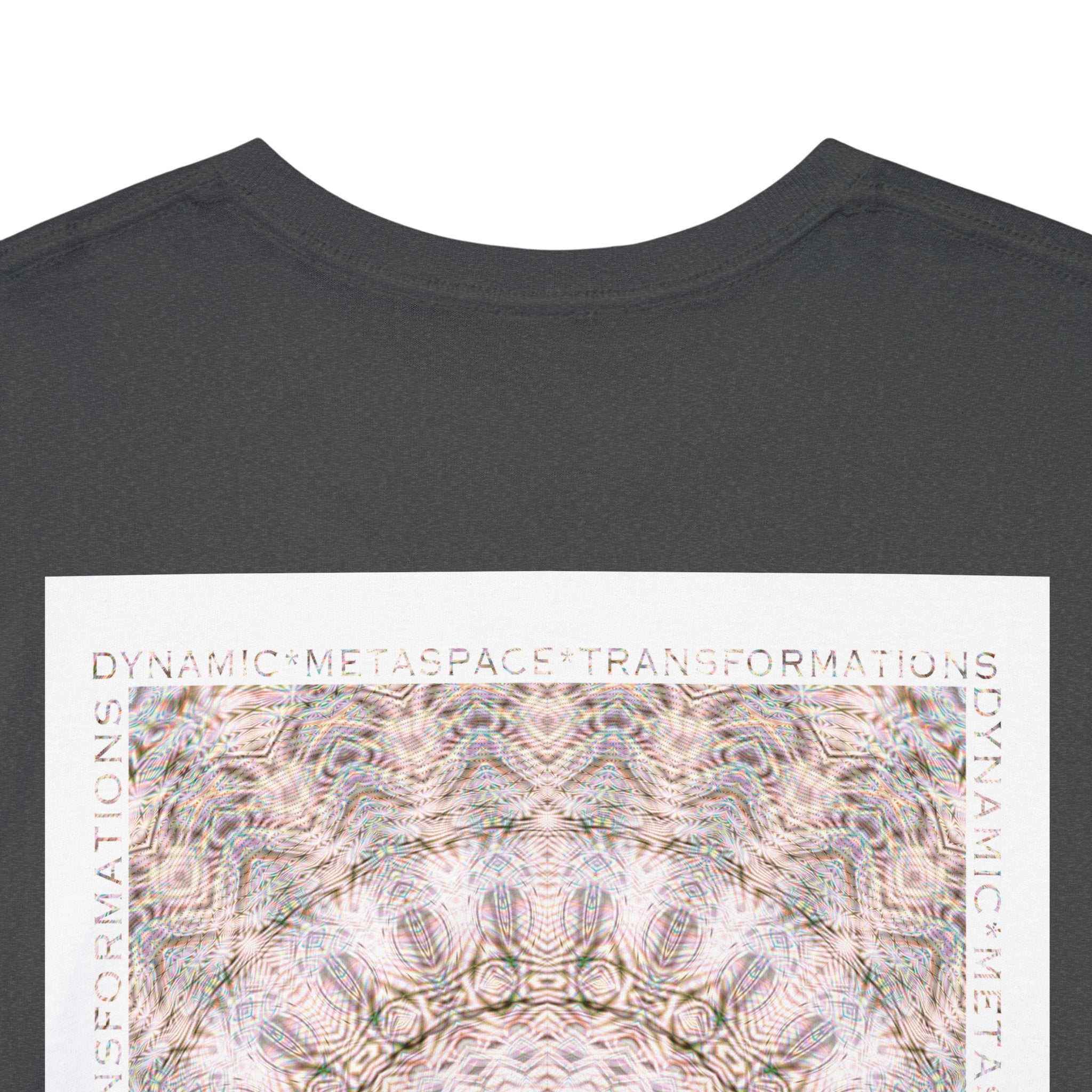 Unisex Heavy Cotton Tee (Back) - DMT Seer No.12