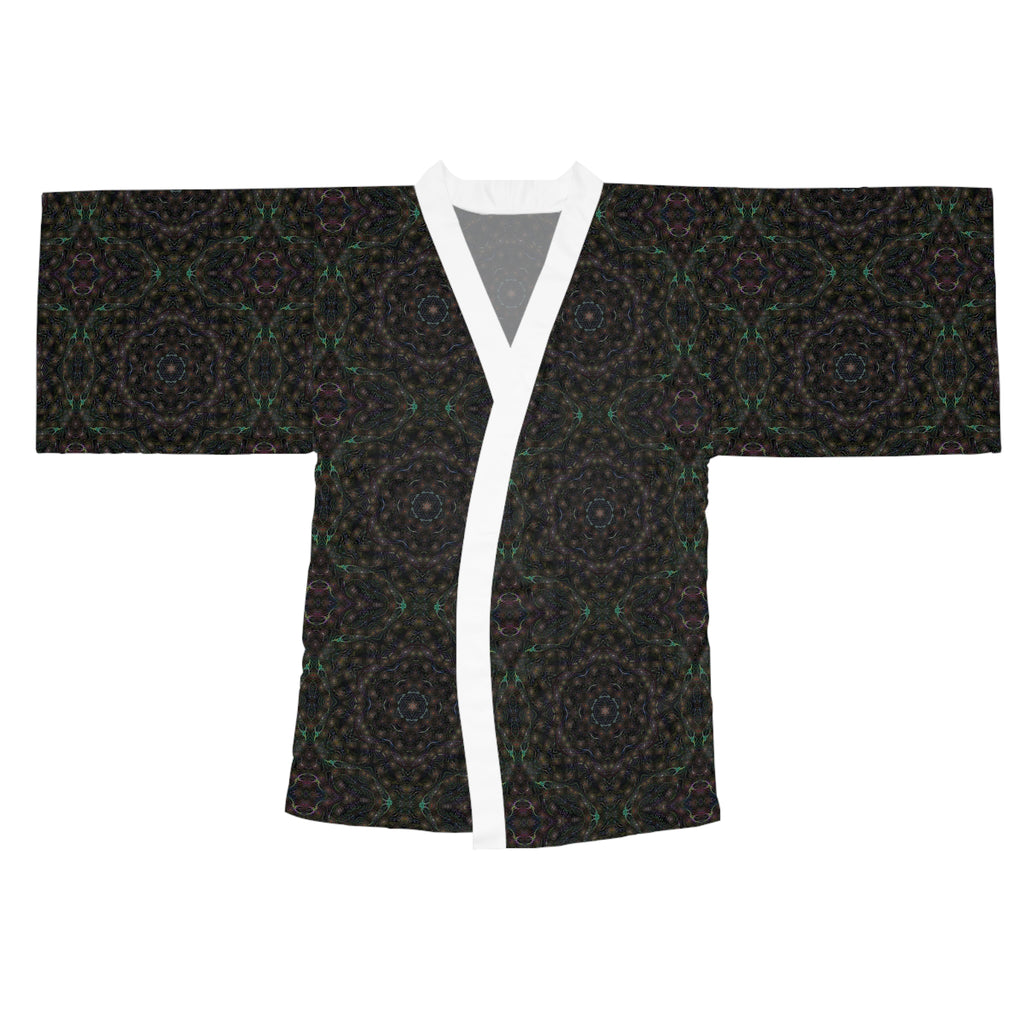 Long Sleeve Kimono Robe - P5 Kaleidoscopic No.16