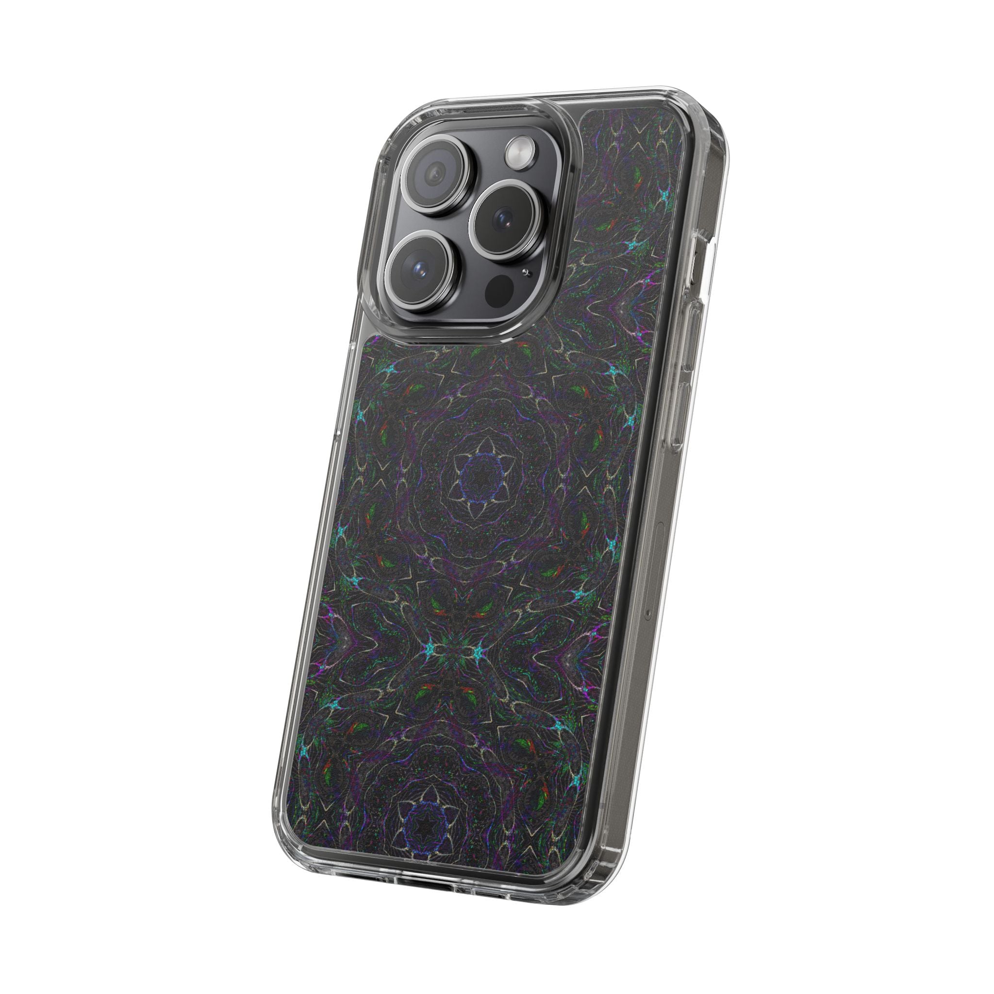 iPhone 15 Clear Case – P5 Kaleidoscopic No.32