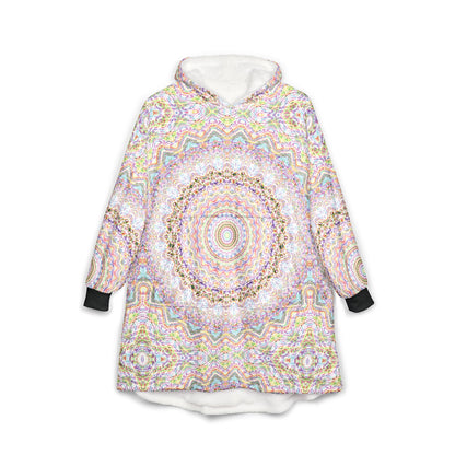 Unisex Hooded Blanket - DMT Seer No. 8