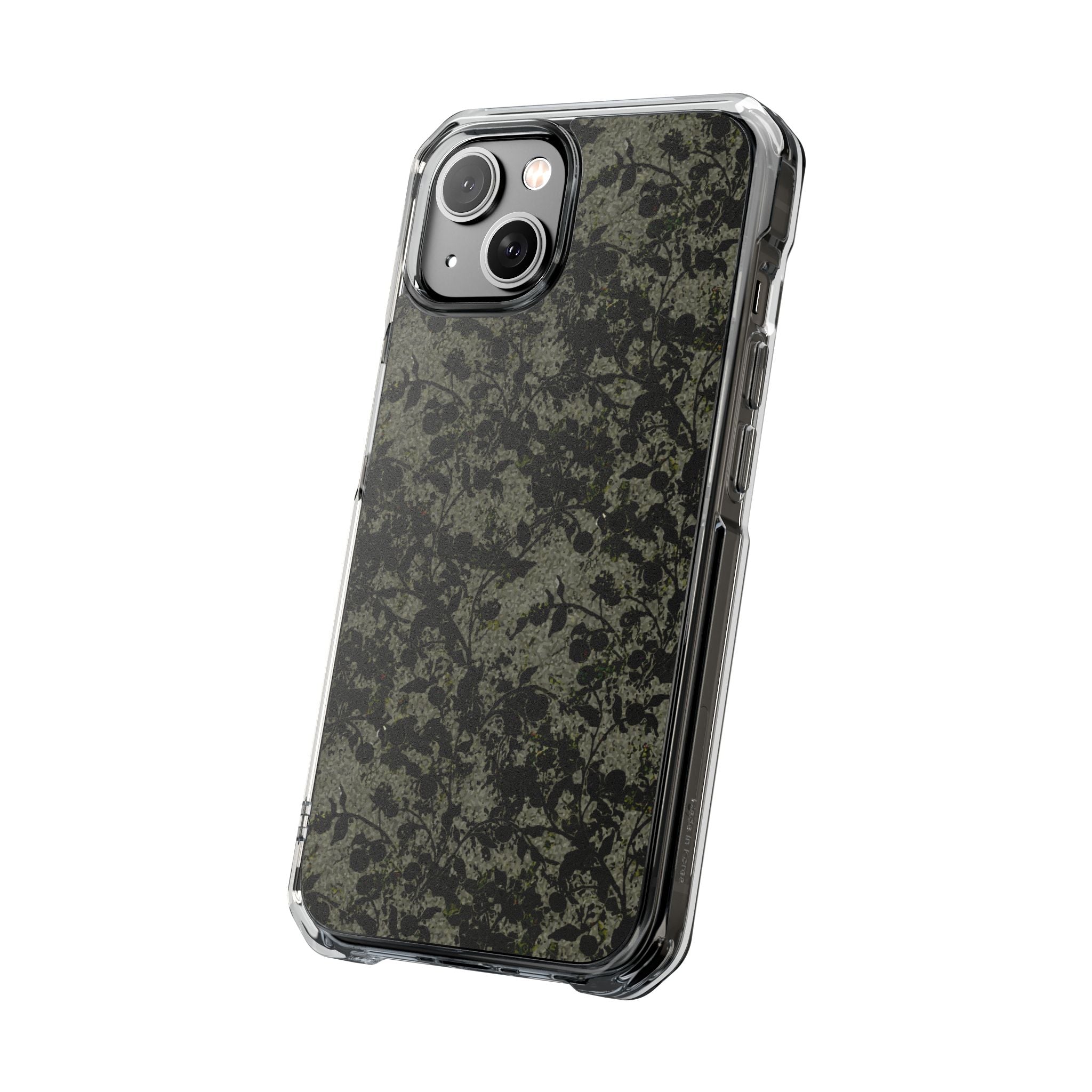iPhone 14 Magnetic Clear Impact Case - Hidden Weave Series V3 No.25