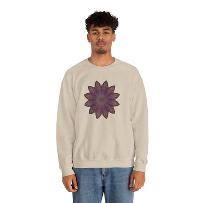 Unisex Heavy Blend™ Crewneck Sweatshirt - Love Light Mandalas No.6