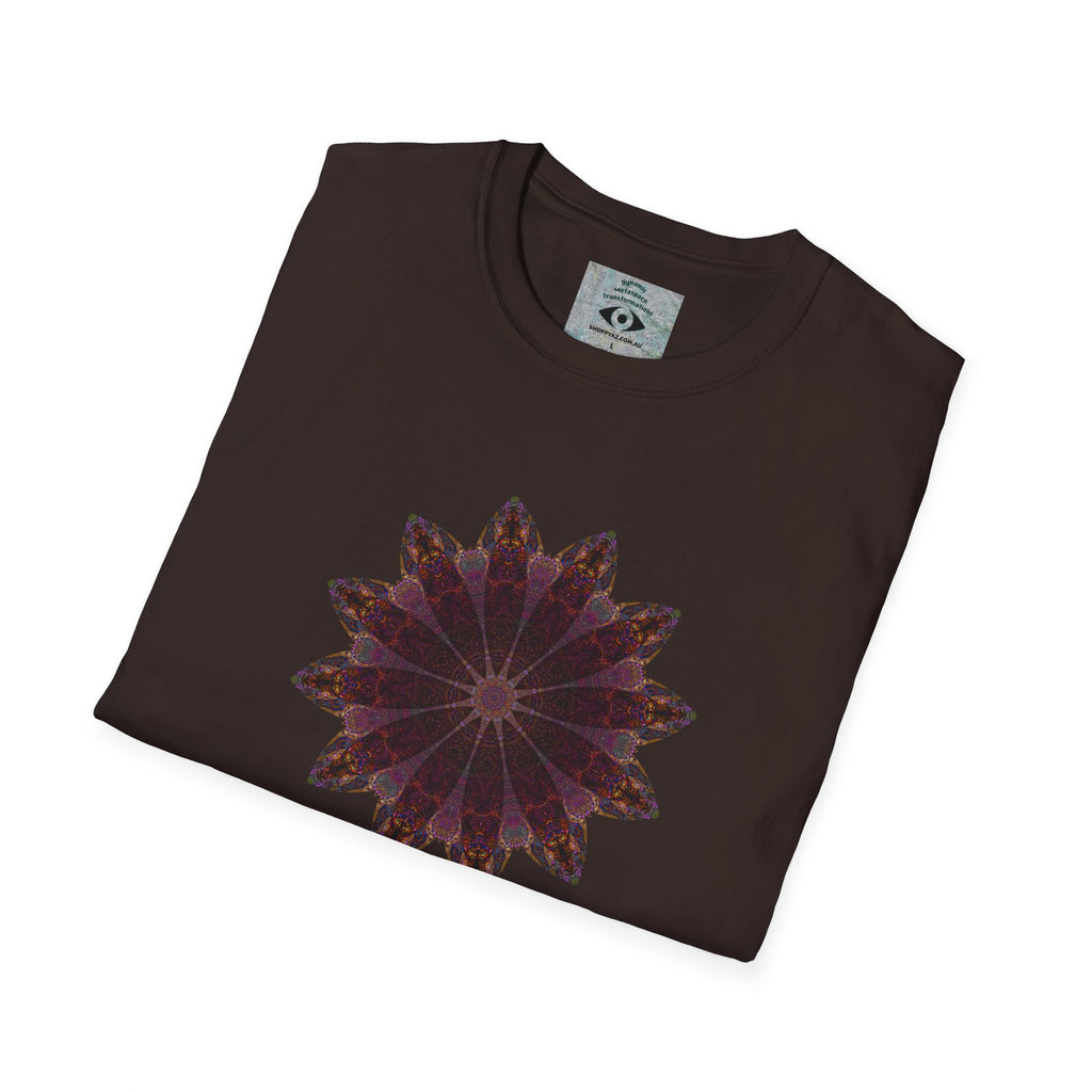 Unisex Softstyle T-Shirt - Love Light Mandalas No.5