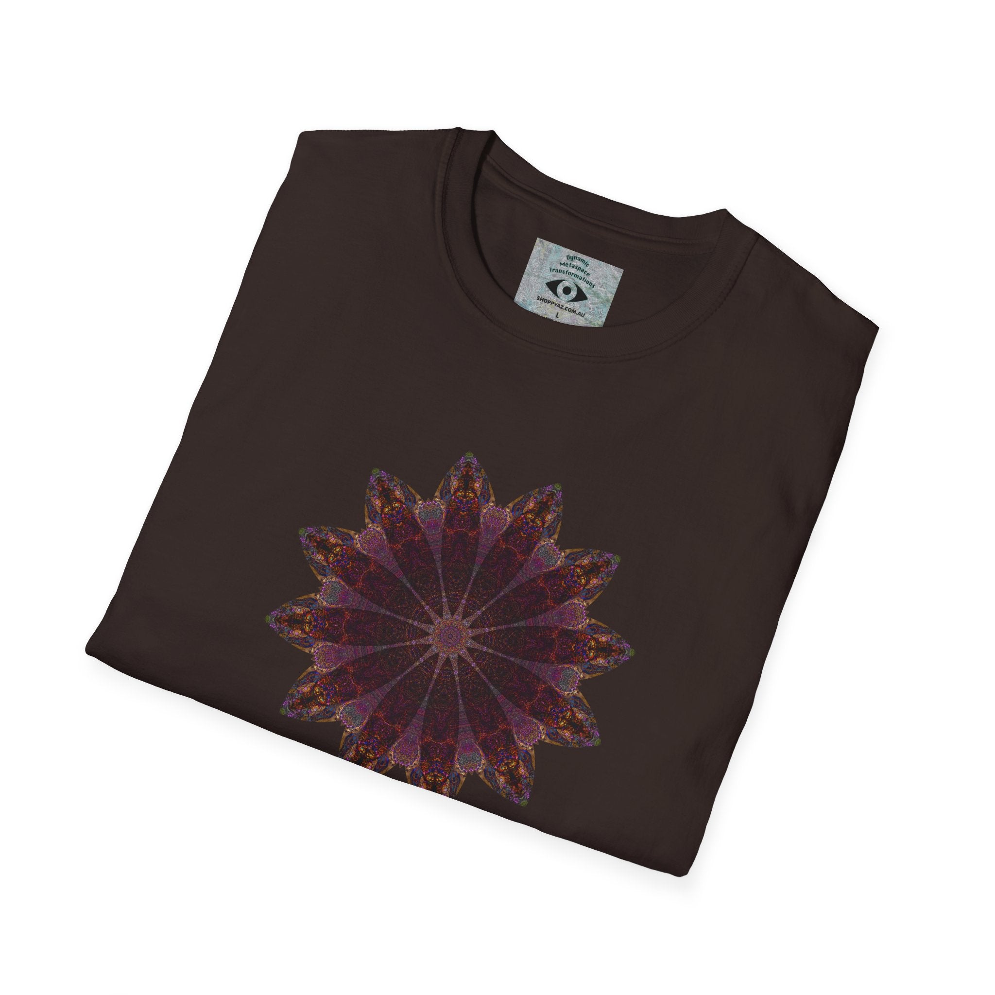 Unisex Softstyle T-Shirt - Love Light Mandalas No.5
