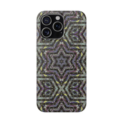 iPhone 15 Flexi Case - P5 Kaleidoscopic No.1