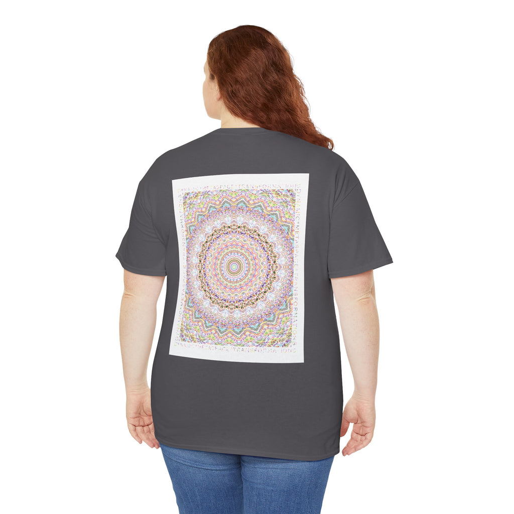 Unisex Heavy Cotton Tee (Back) - DMT Seer No.8
