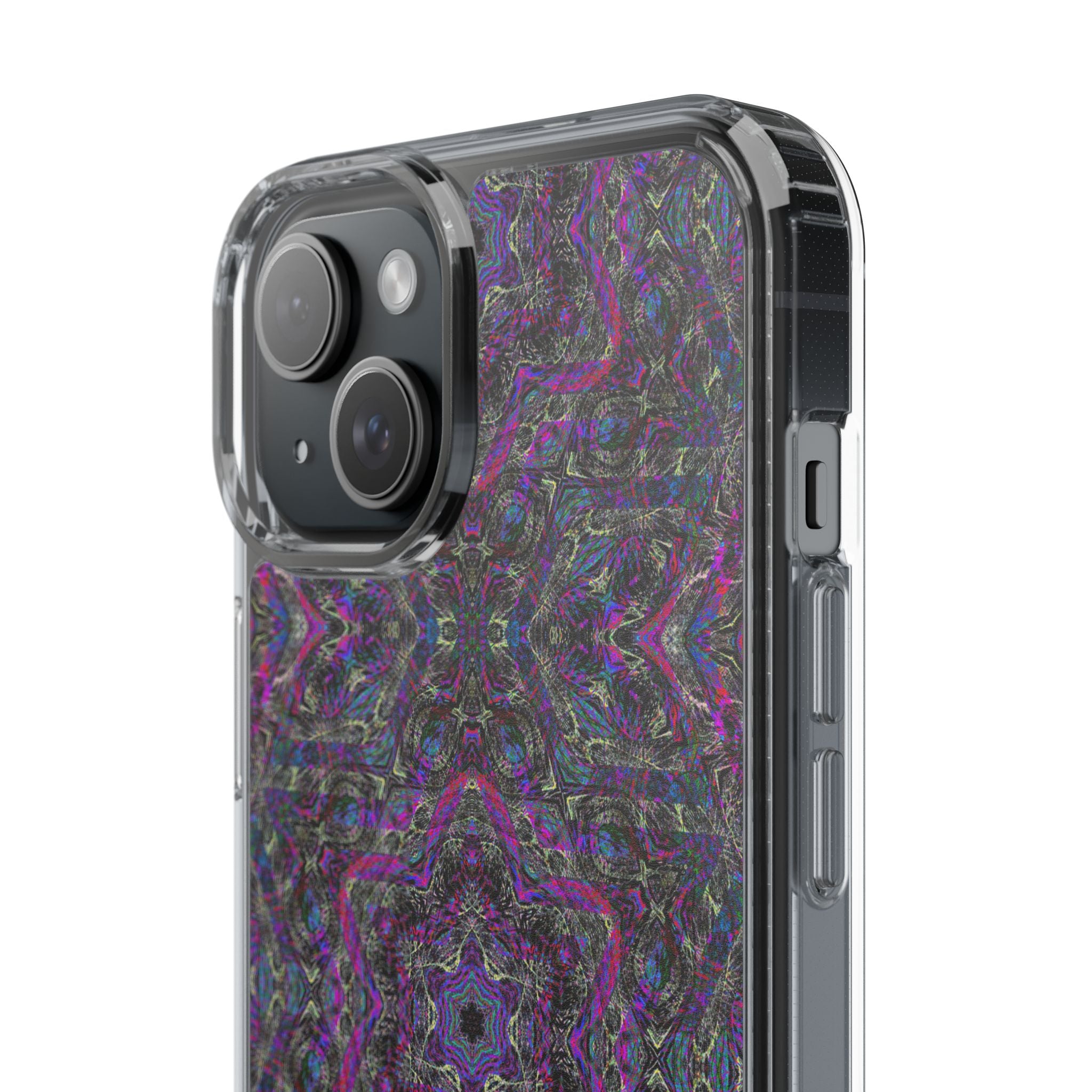 iPhone 15 Clear Case – P5 Kaleidoscopic No.33