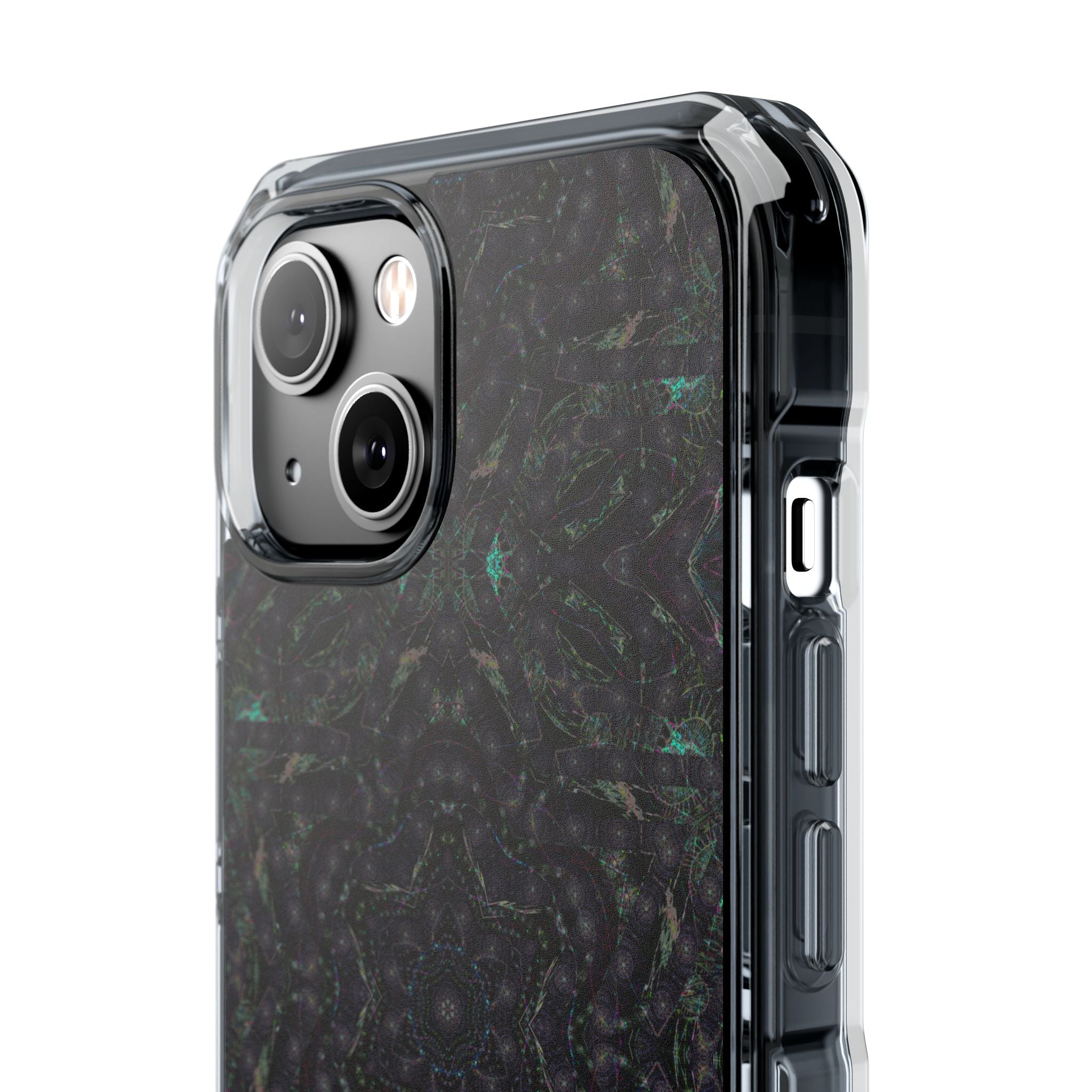 iPhone 14 Magnetic Clear Impact Case - P5 Kaleidoscopic No.31